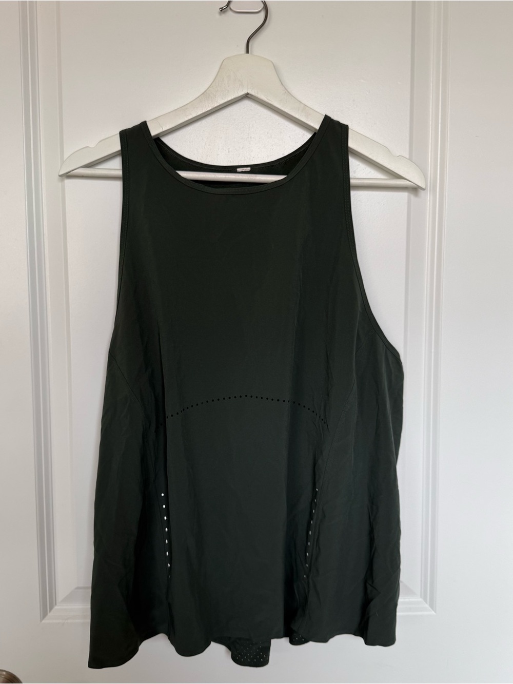 lululemon athletica breathable running tank - light spruce green